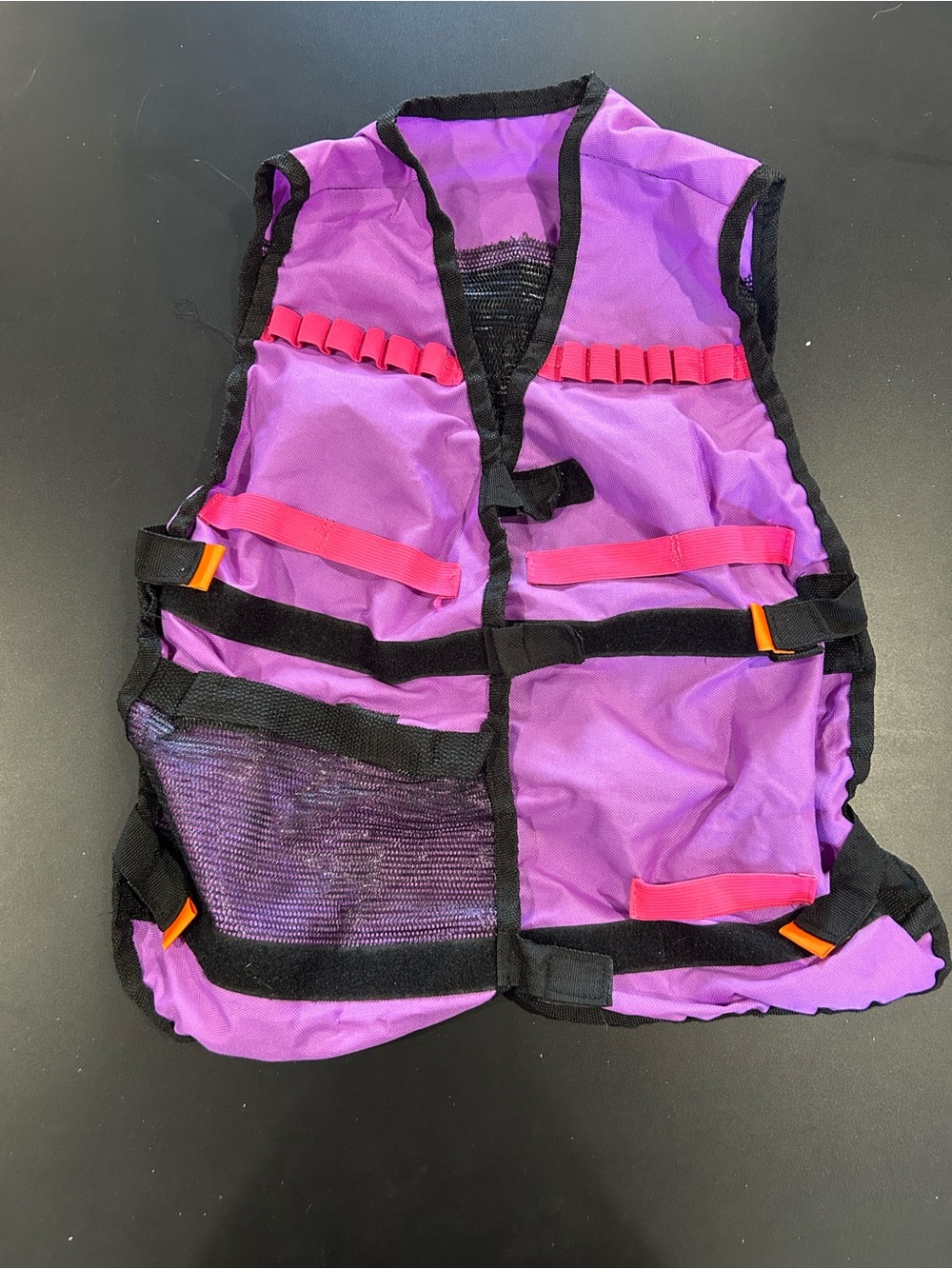 Purple Nerf Vest with Pink Accents